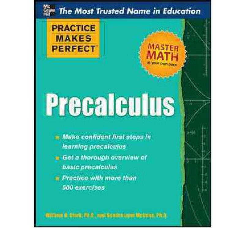 预订 Practice Makes Perfect Precalculus