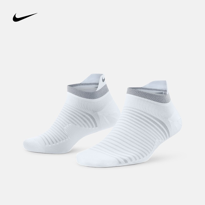 耐克 no-show 跑步袜子 男/女(1双) nike spark lightweight da3589