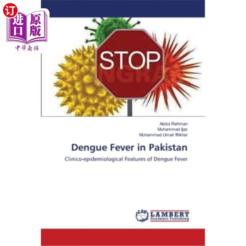 海外直订医药图书dengue fever in pakistan 巴基斯坦的登革热