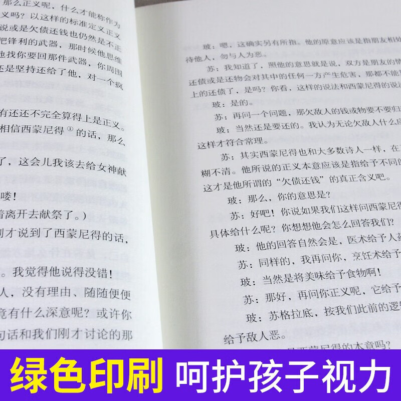 【严选】理想国 柏拉图对话录 柏拉图的理想国 理想国译丛 西方哲学史宗教入门 理想国 无规格