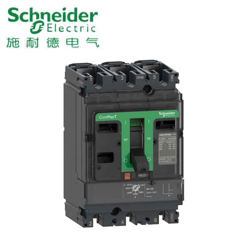 施耐德电气nsx塑壳断路器nsx160n ma-150a-3p3d固定式c16n3ma150(定制