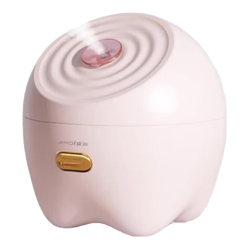 夏新（Amoi）【情人节礼物】热喷蒸脸仪纳米喷雾器家用面脸部美容热喷雾补水仪蒸汽生日礼物 淡雅粉 【尊享款】【负离子制氧大雾气+可加果蔬】