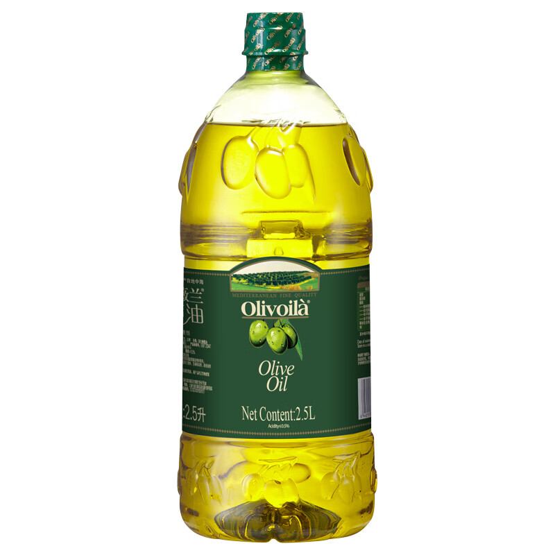 欧丽薇兰 食用油 纯正橄榄油2.5L