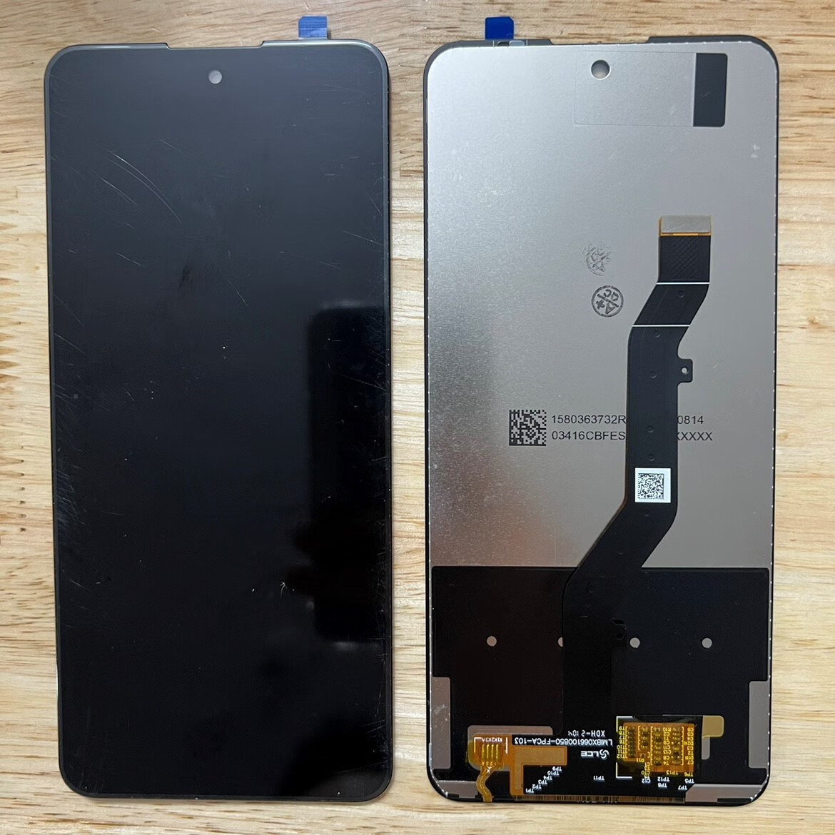 适用zte中兴s30se 5g 8030n手机屏幕总成触摸屏内外一体屏显示屏 黑色