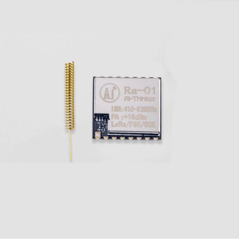 sx1278 lora无线射频数据传输模块spi接口433mhz安信可ra-01ra-02 ra