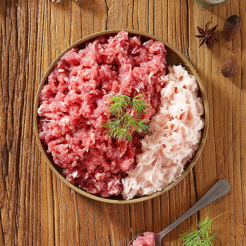 ones member 黑猪肉馅 林间慢养360天 肥瘦2:8  500g*2份