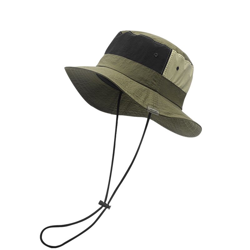 简时行防晒帽子女夏季薄款遮阳帽徒步骑行登山帽旅行钓鱼速干透气渔夫帽 藏青色 均码