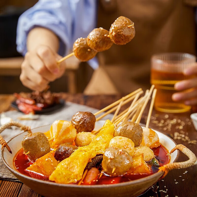 安井【105选6】火锅料关东煮速冻丸子食材鱼豆腐嫩鱼丸鱼籽包鱼蛋饺B 撒尿牛肉丸 240g