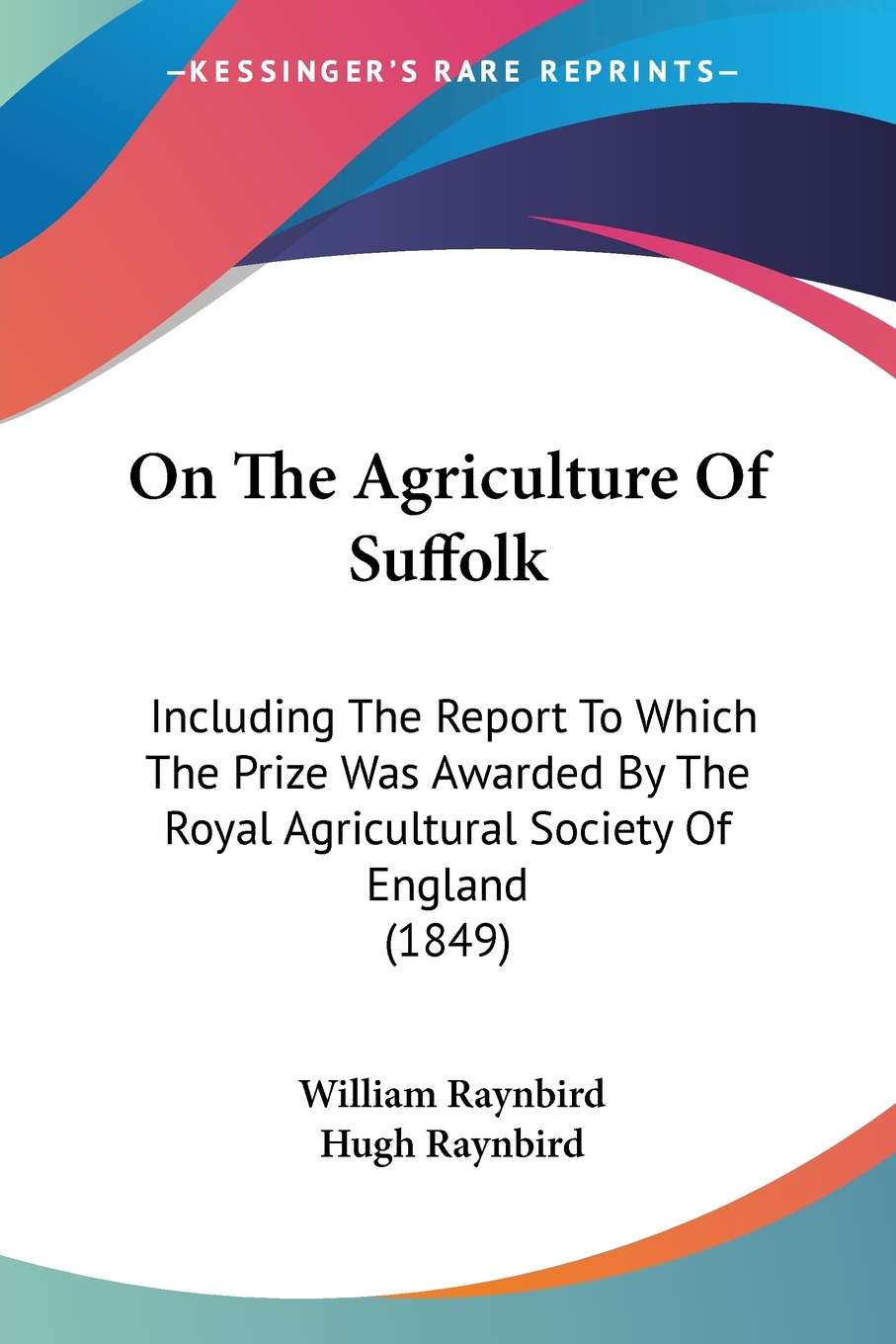 预售 按需印刷 on the agriculture of suffolk