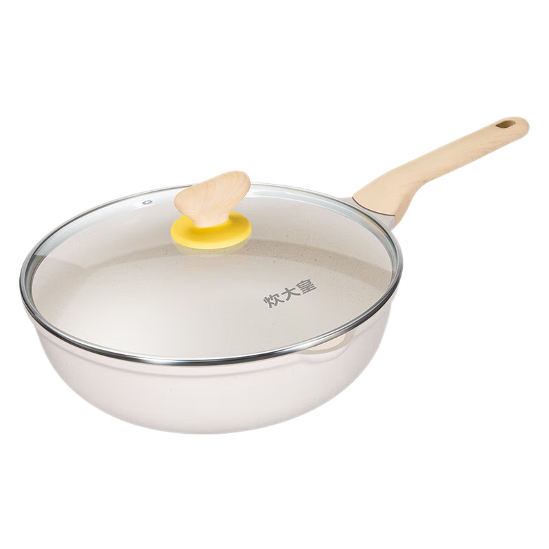 ����ʣ�COOKER KING�� ������ɫ��ճ�������׹�ƽ�׳��˹�����������ϴ���¯ͨ�� ���������Ӹ߼��� ���᲻ճ 32cm