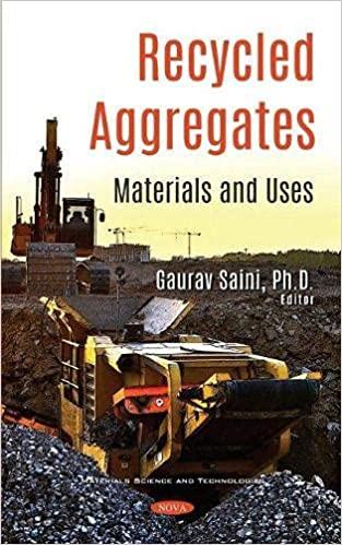 预订recycled aggregates: materials and uses