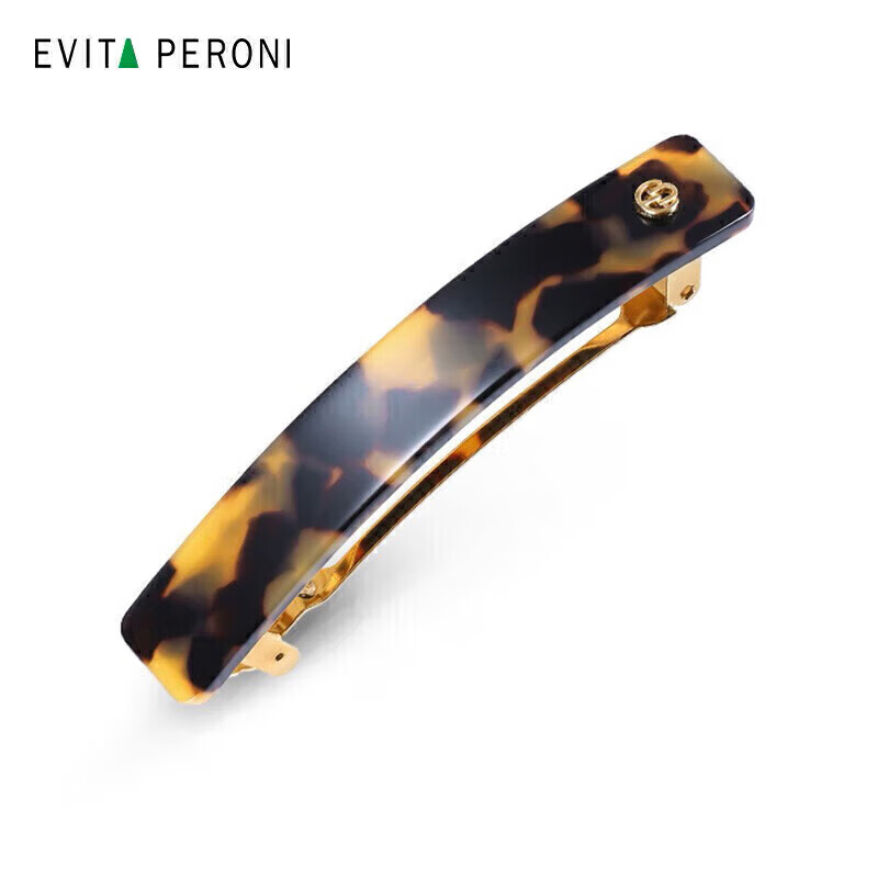 依慧达（Evita Peroni ）一字夹后脑勺半扎横夹发夹复古马尾夹发饰生日礼物母亲节礼物