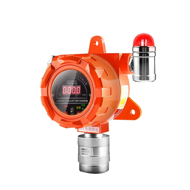 立可安商用燃气报警器自动切断阀餐饮煤气天然气液化气可燃气体报警器 小型餐饮专用防爆声光报警器