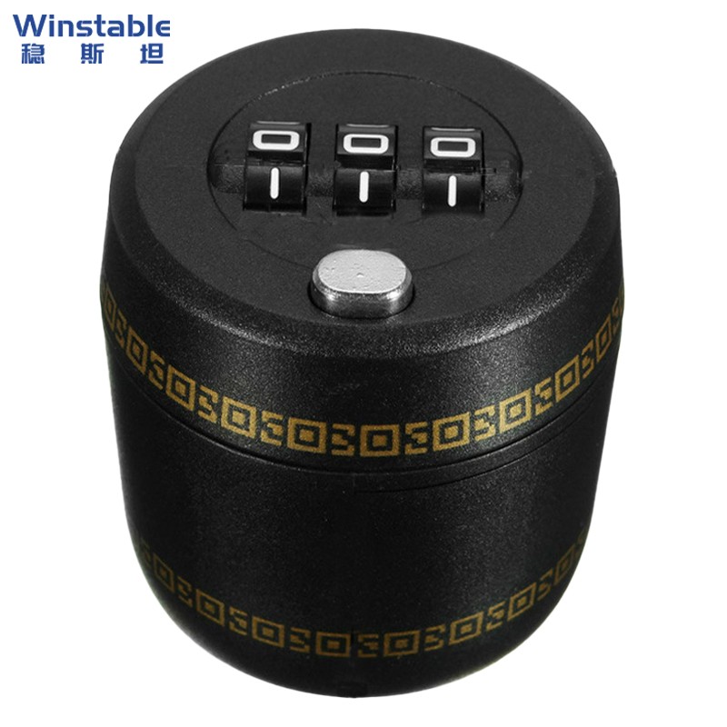 稳斯坦 w5045 锌合金红酒瓶锁 酒瓶瓶盖锁锁酒瓶盖三位数字圆形密码锁