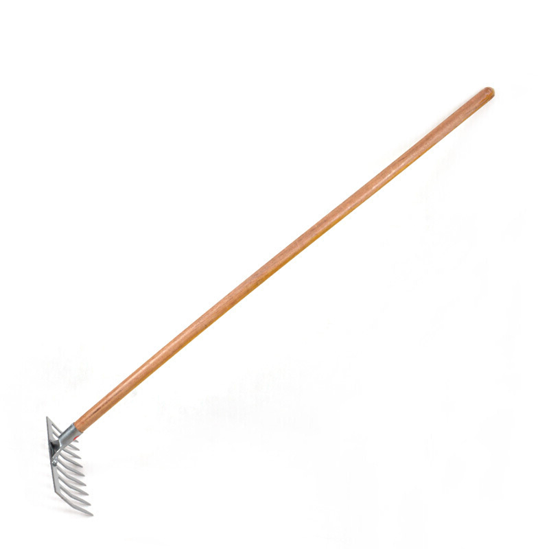 家用搂草耙子农用铁耙耙齿多齿钉耙农具翻土松土扒草铁抓爬子草耙