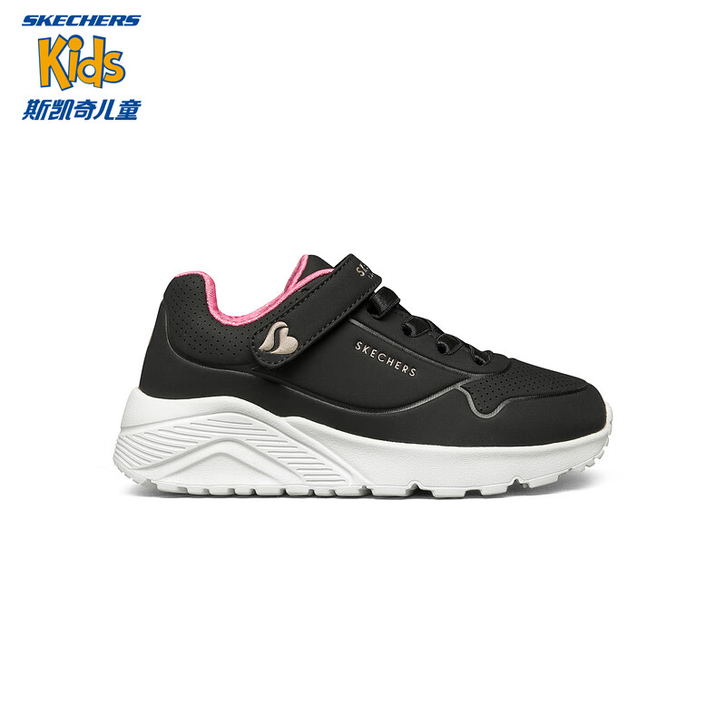 ��յ���plus:Skechers ��ͯ�ǹ�ЬUNOŮ��ͯʱ���иߵ��＾�������˶���Ь ��ɫ/õ���ɫ