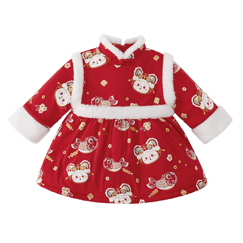 JELLYBABYŮͯ��������ȹ��ͯ��ɫ��װ����ȹ��ͯɴȹ��2024����ȹ��Ů���� ��ɫ 100CM