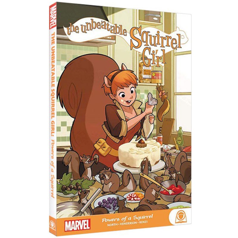 英文原版 the unbeatable squirrel girl: powers of a squirrel 松鼠