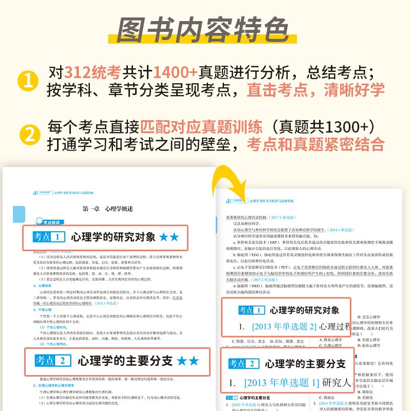 2025简快凉音心理学考研冲刺背诵手册 347应用心理学简快心理学考研黄皮书