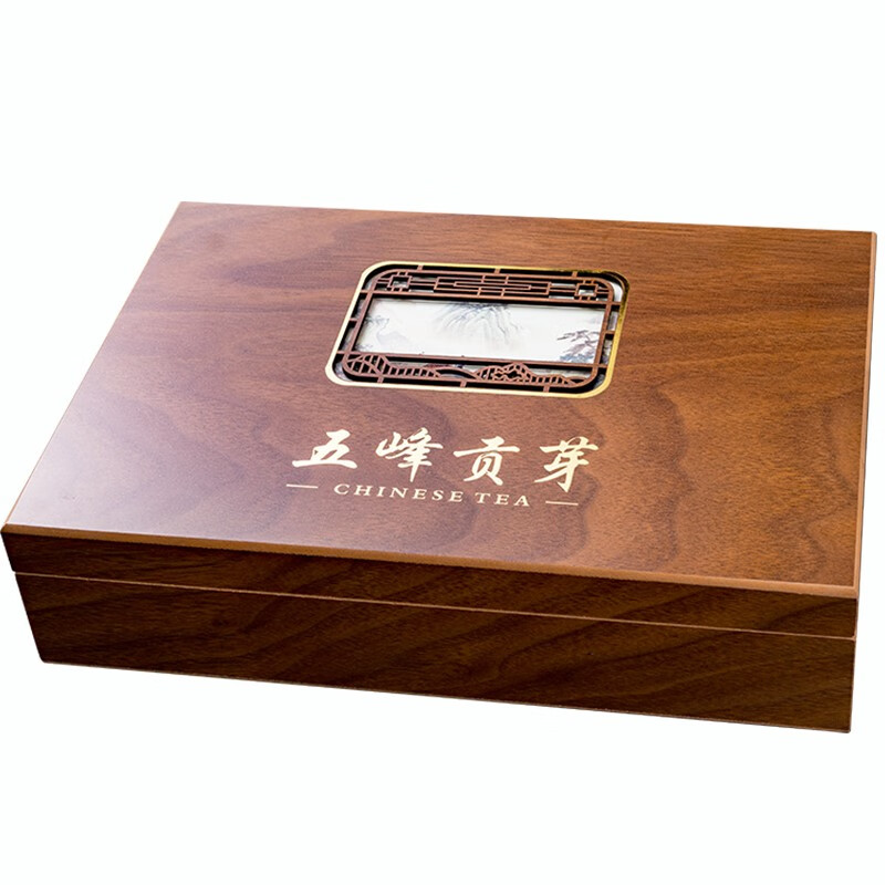 五峰芽毛尖绿茶嫩芽高山特级散装茶叶送礼 特级贡芽礼盒100g*2盒
