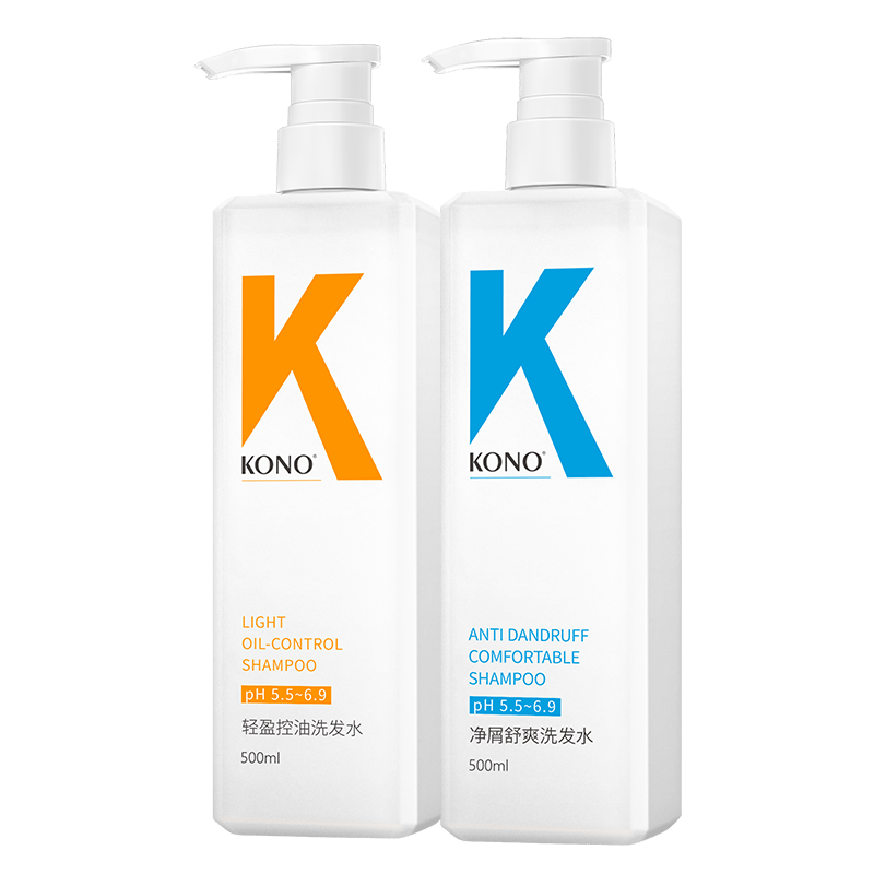 KONO����ϴ��ˮ����ȥм���ֹ����ˬ���ɳ־�����ϴ��¶��Ů ����500ml+��м500ml