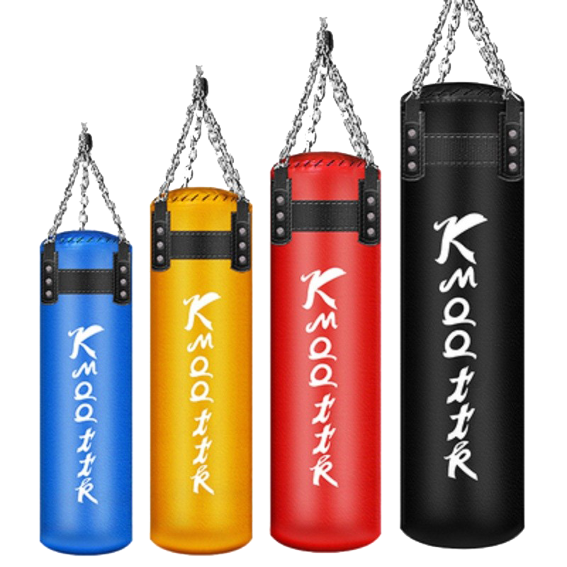 跆拳道成人儿童 悬挂沙袋爱倍健健身器材 80cm空心泰拳沙袋请备注颜色