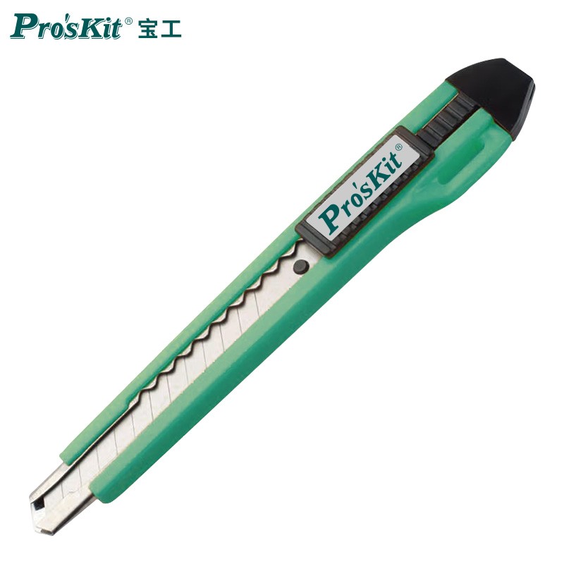 宝工（Pro'sKit）PD-510 美工刀(内附1片备用刀片)电工刀美术刀小型美工壁纸刀快递刀