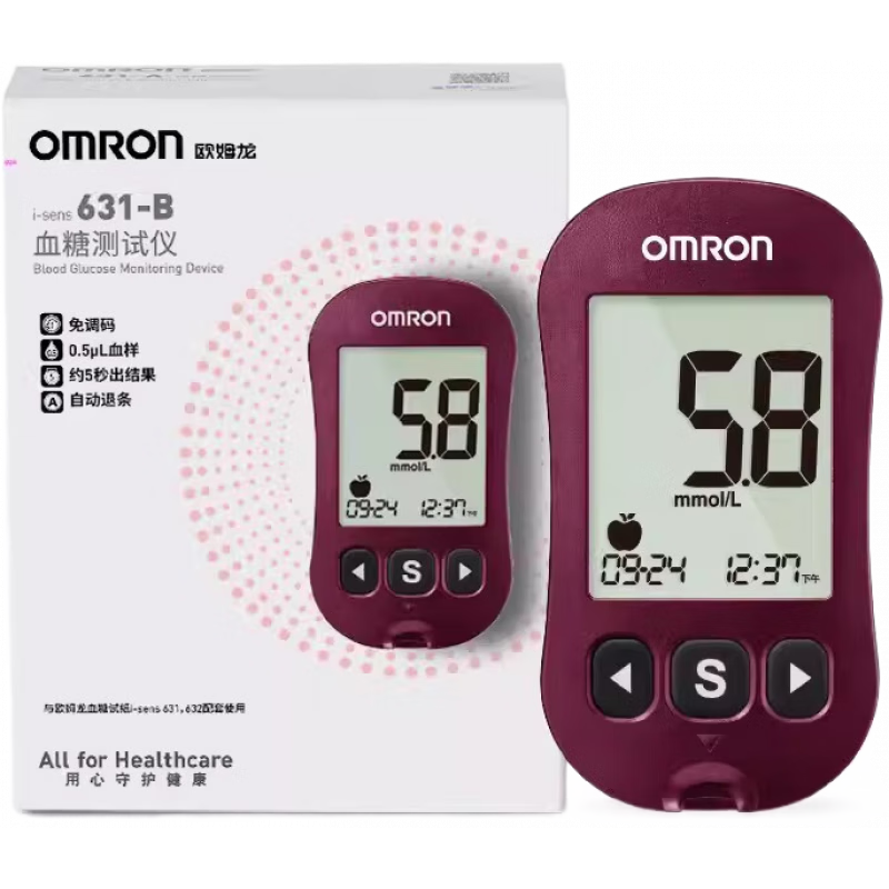 ŷķ����OMRON������ҩ��ֱ�ۡ�ŷķ��Ѫ����631B���þ�׼����Ѫ�ǵ���������ֽ�� ŷķ��Ѫ����631-B����(������ֽ)