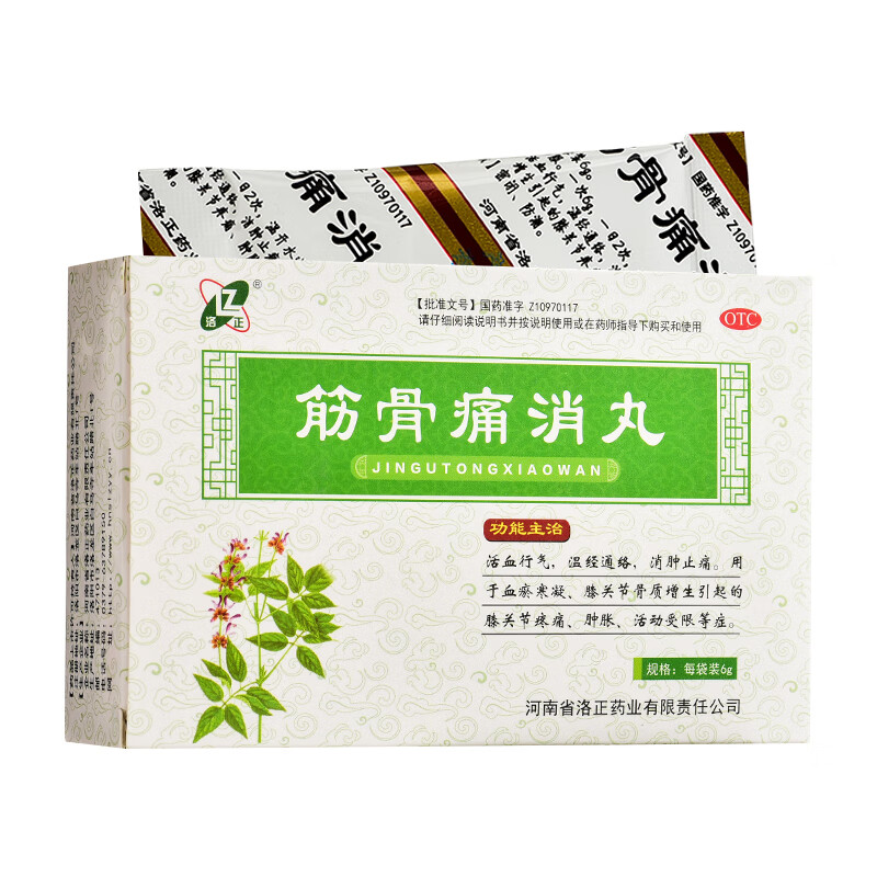 洛正 筋骨痛消丸 6g*12袋/盒 1盒