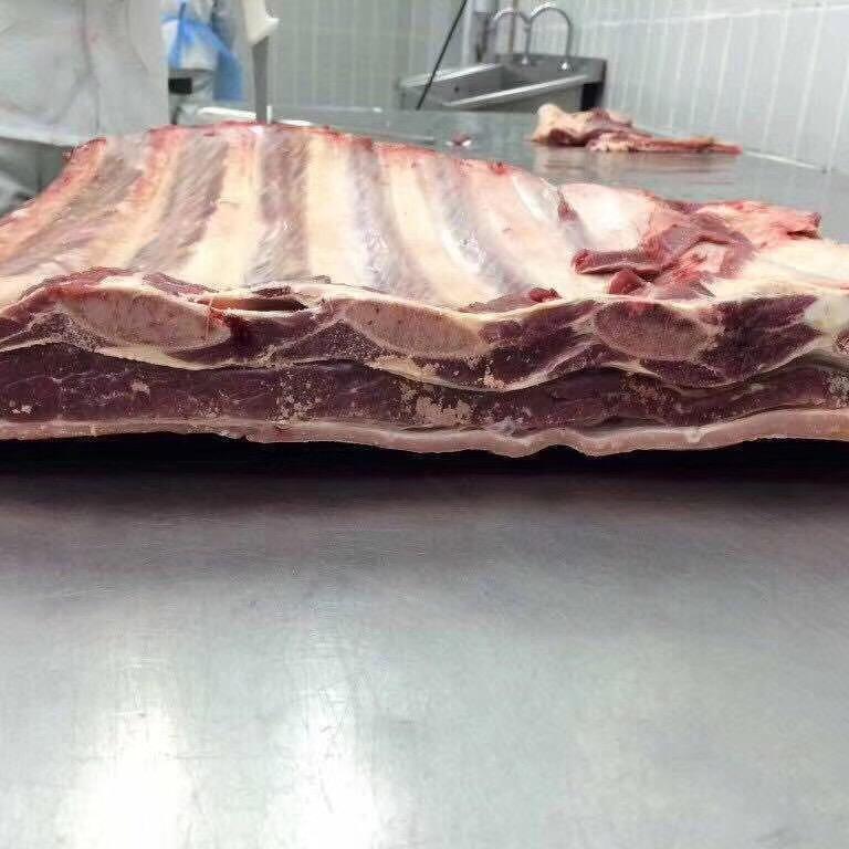 生鲜冷冻牛肋排 牛排骨 生牛排骨 牛排 肉多 图片实拍 40斤一件