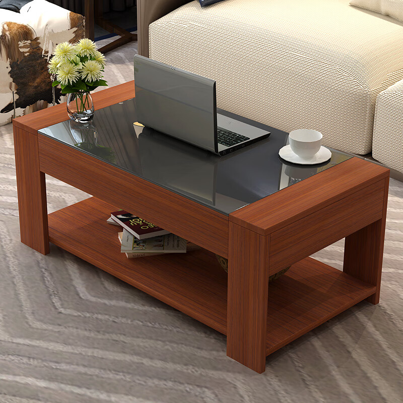 雅美乐双层板材茶几