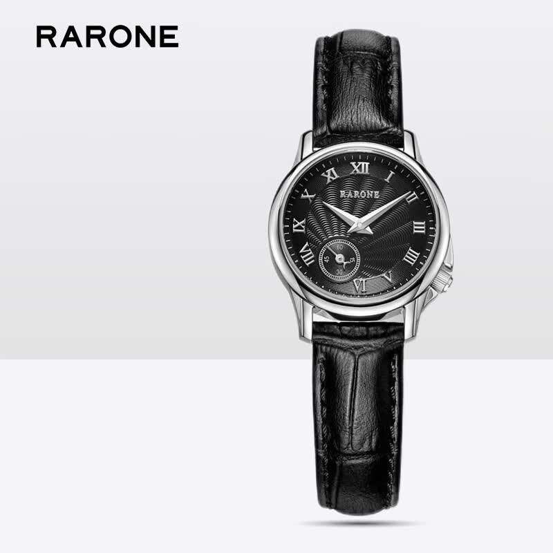 雷诺(RARONE)雷诺(RARONE)休闲商务多功能太阳纹石英情侣表简约气质手表送礼 黑面银钉 女士属于什么档次?