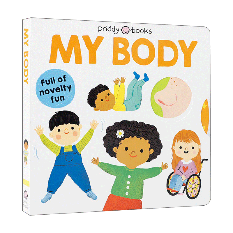 little world: my body 我的身体 纸板书 英文版 进口英语原版书籍