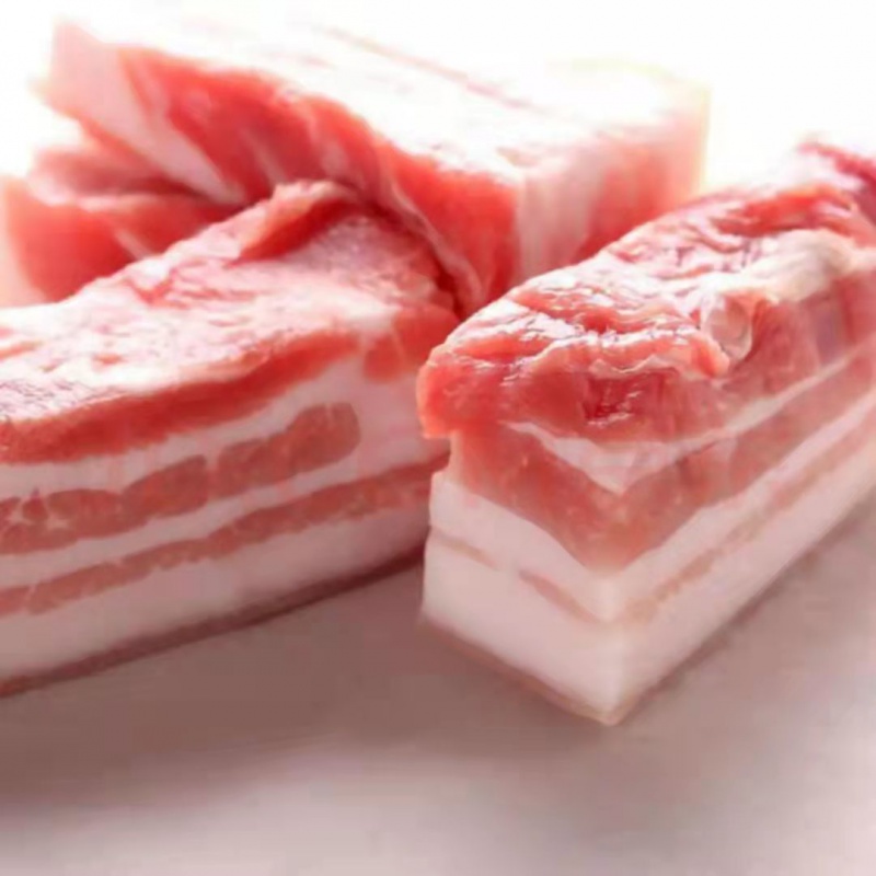 皇金蜜 新鲜五花肉农家散养土猪肉现杀国产猪肉后腿肉 五花肉5斤(偏肥