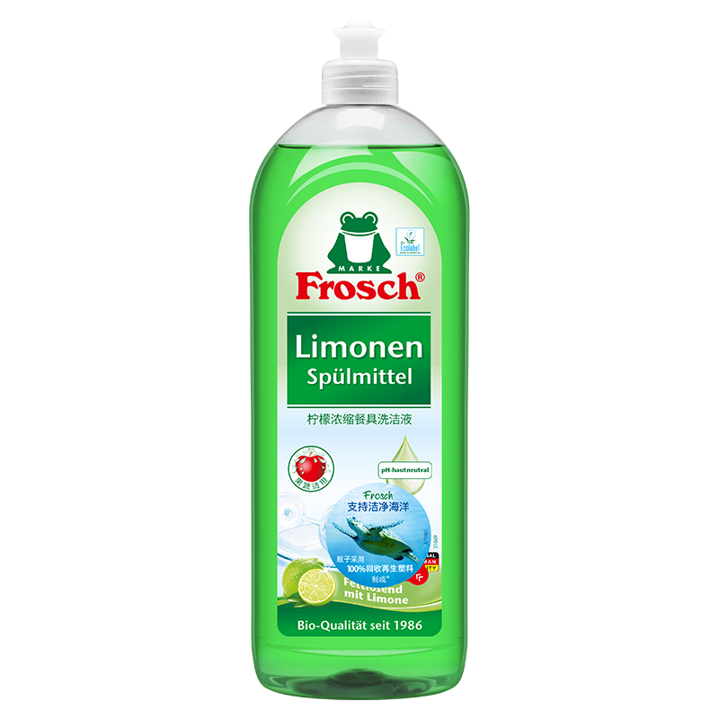 Frosch����Ũ��ϴ�ྫ 750ml ֲ����ȡ�޲��� ������ϴ �¹�ԭװ���� 10.91Ԫ