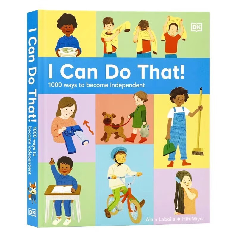 dk我能行1000个让自己变得独立的方法进口英文原版 i can do that