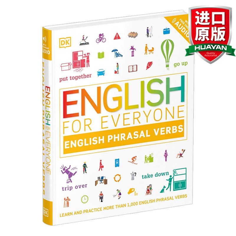 英文原版 DK新视觉English for Everyone Phrasal Verbs 人人学英语 全英文版