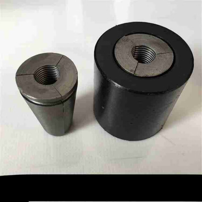 桥梁预应力锚具28螺纹钢锚具挤压套15.2锚索具四件套机械