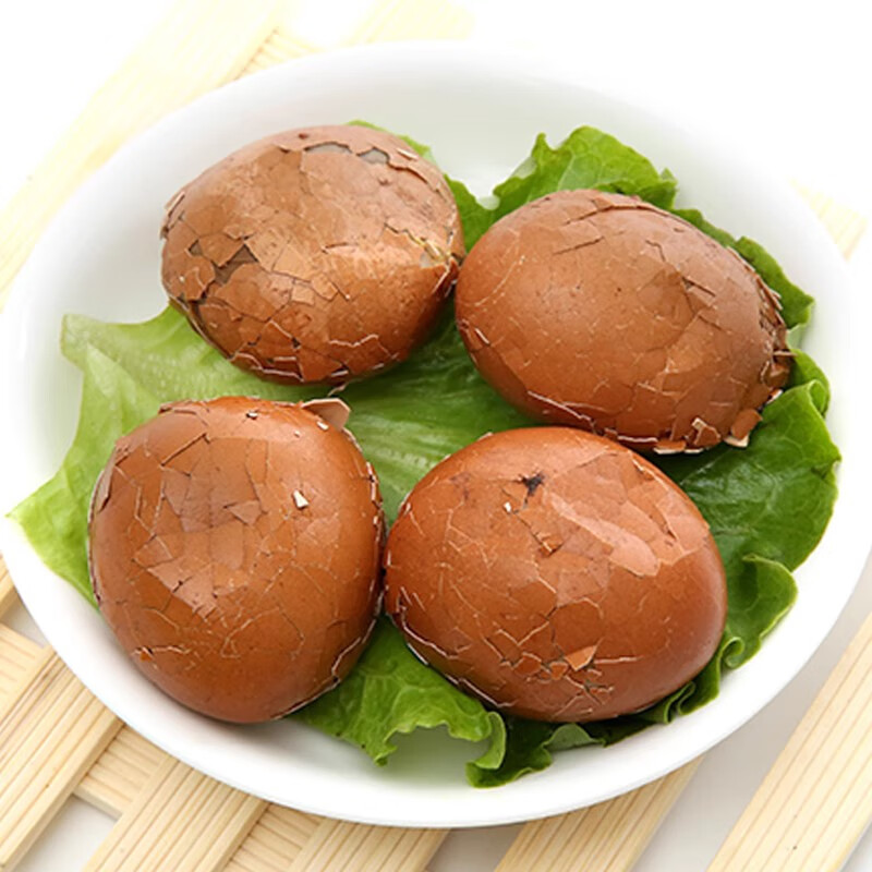 俏滋郎休闲零食卤蛋鸡蛋35g真空包装五香蛋带壳茶叶蛋解馋即食熟食