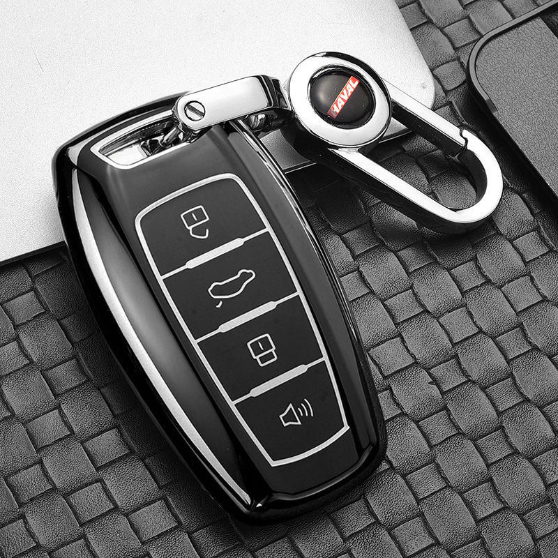 2021款长城哈弗m6plus钥匙套17-19款哈佛m6专用个性创意车包扣壳 商务