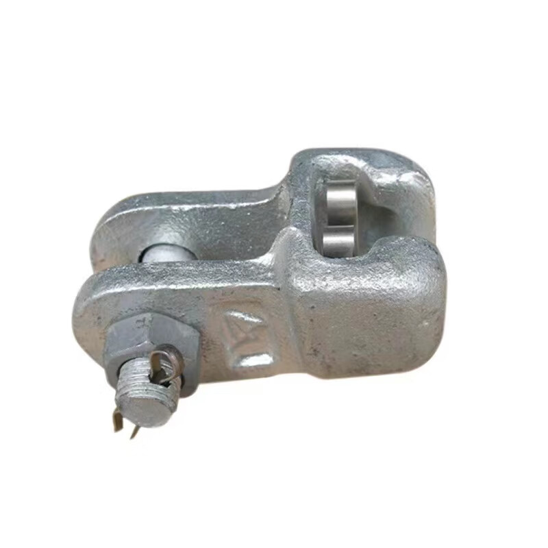 chnqanx 碗头挂板热镀锌单双联 锻造球窝链接器 ws-7b w-7a ws-7电力