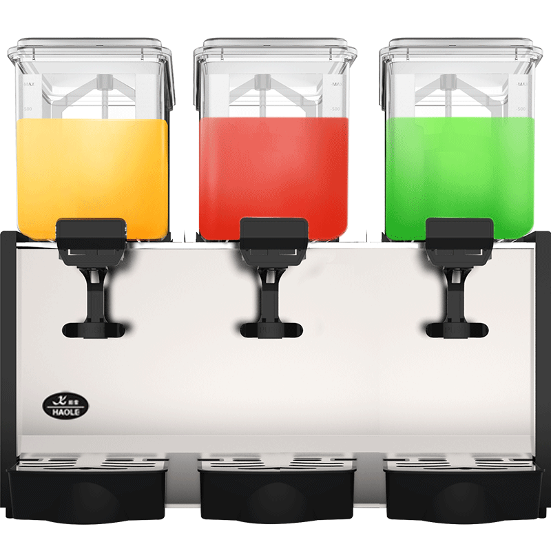 东贝(Donper)全自动饮料机商用 三缸果汁机 多功能自助餐火锅店用一体搅拌式冷饮机