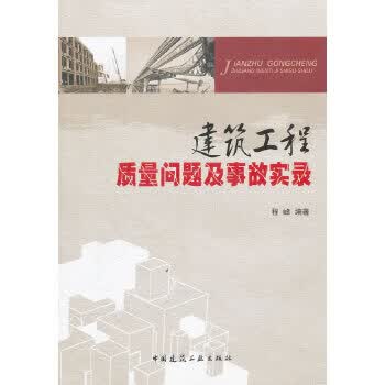 建筑工程 质量问题用事故实录【正版图书】