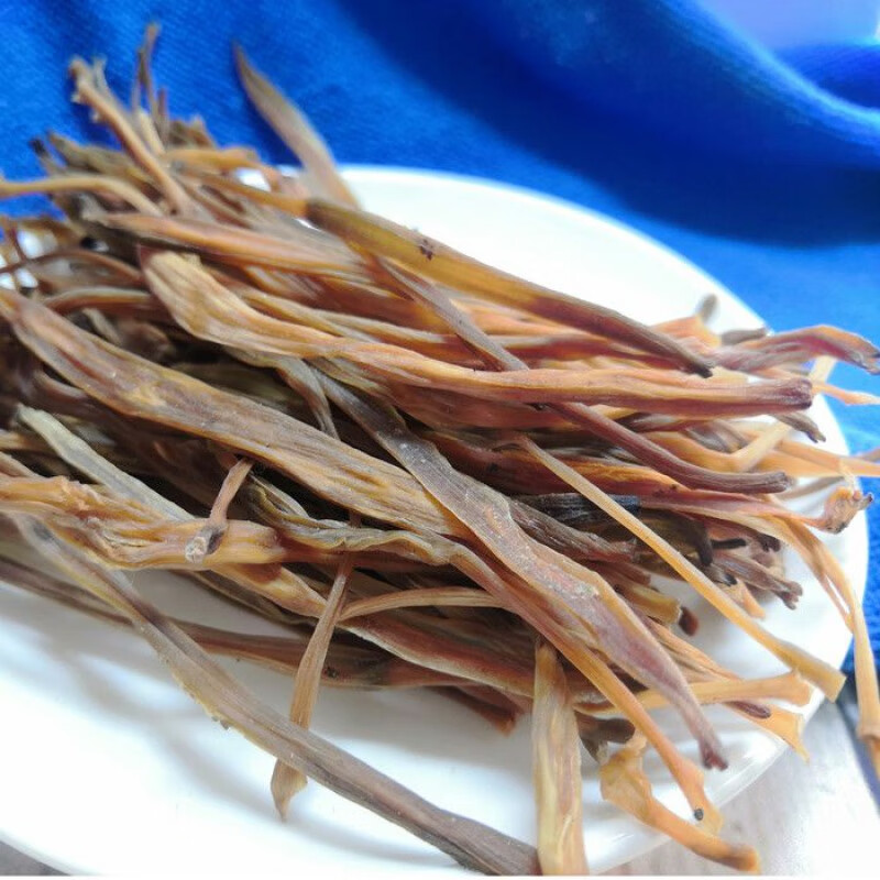 禾澹新货富硒黄花菜干金针菜农家纯手工干菜散装500g 款式