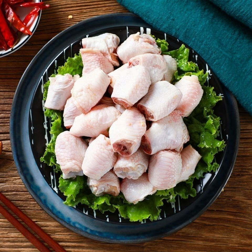 春之言【新鲜鸡拐骨】批发鸡肘鸡肘鸡关节鸡膝盖骨鸡爪骨鸡肉调理鸡凤
