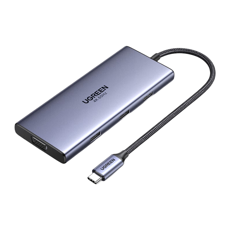 ����Type-C����������չ��DP/HDMI/VGA�׵�4��չ��4K60Hz����������չ��ͨ�û�Ϊ��ҫ����ʼǱ�����