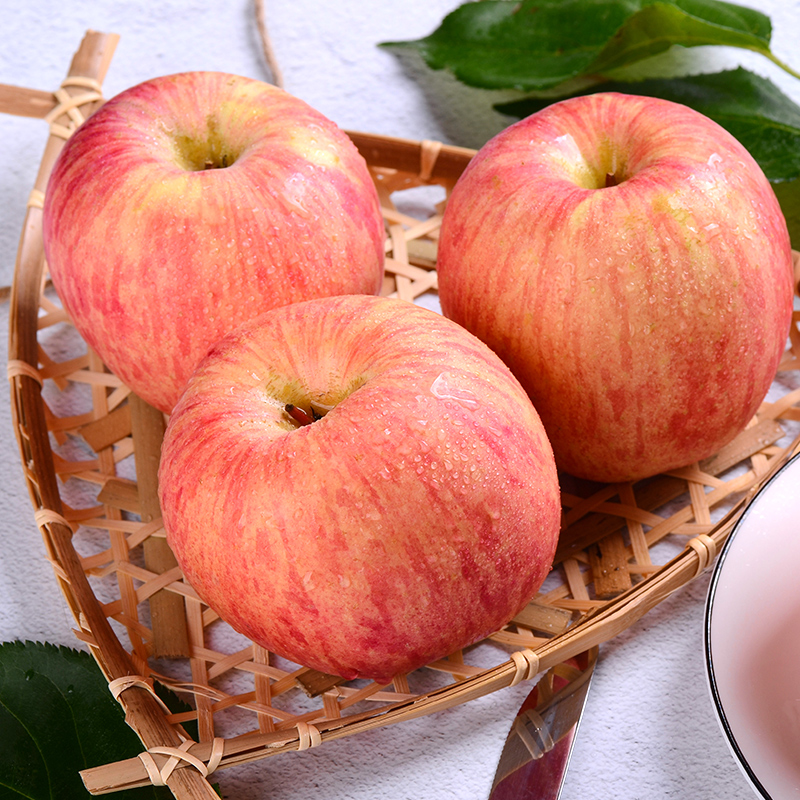 佑嘉木烟台红富士苹果水果苹果生鲜精品大果75-85果径 【普通装】4.5斤