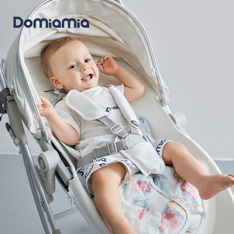 DOMIAMIA嬰兒推車冰冰墊寶寶嬰兒車涼席兒童安全座椅涼席涼感墊子 莓果糖球(32x69cm)