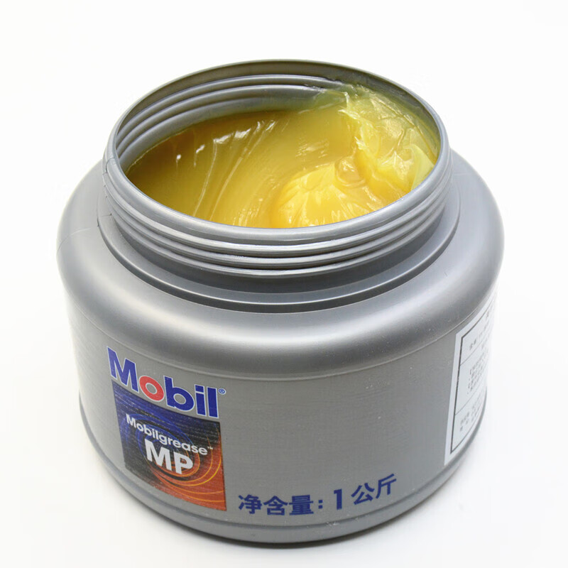 美孚滑脂 美孚mp润滑脂轿车汽车高温轴承润滑脂 黄油1k 2k400克 1公斤