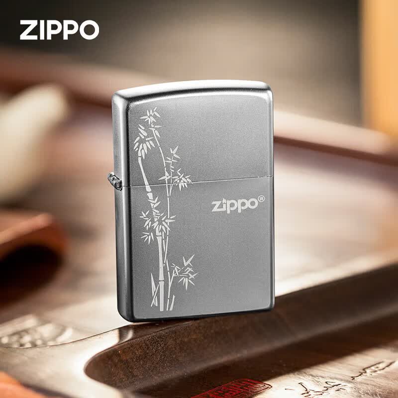 ZIPPO之宝打火机 锻纱镀铬-步步高升 生日礼物送男友 防风火机怎么看?
